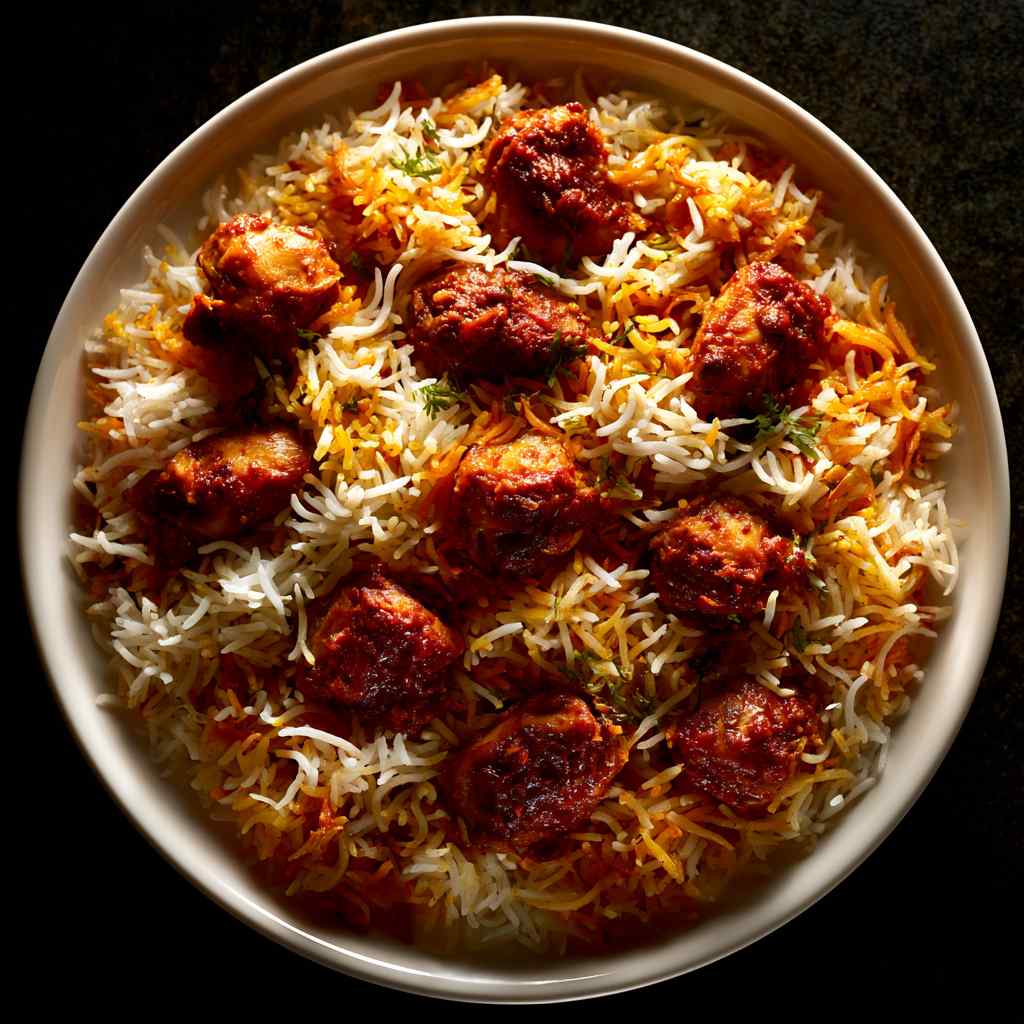 Vijayawada Chicken Kadai Biryani
