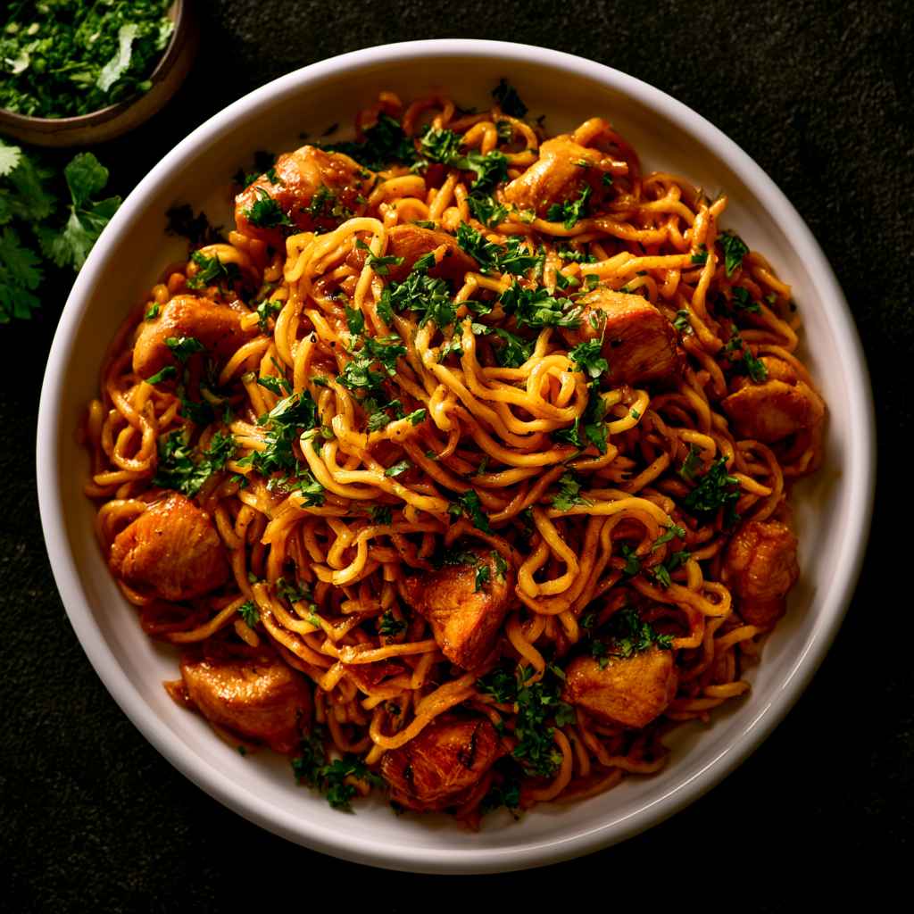Chicken Street Style Noodles