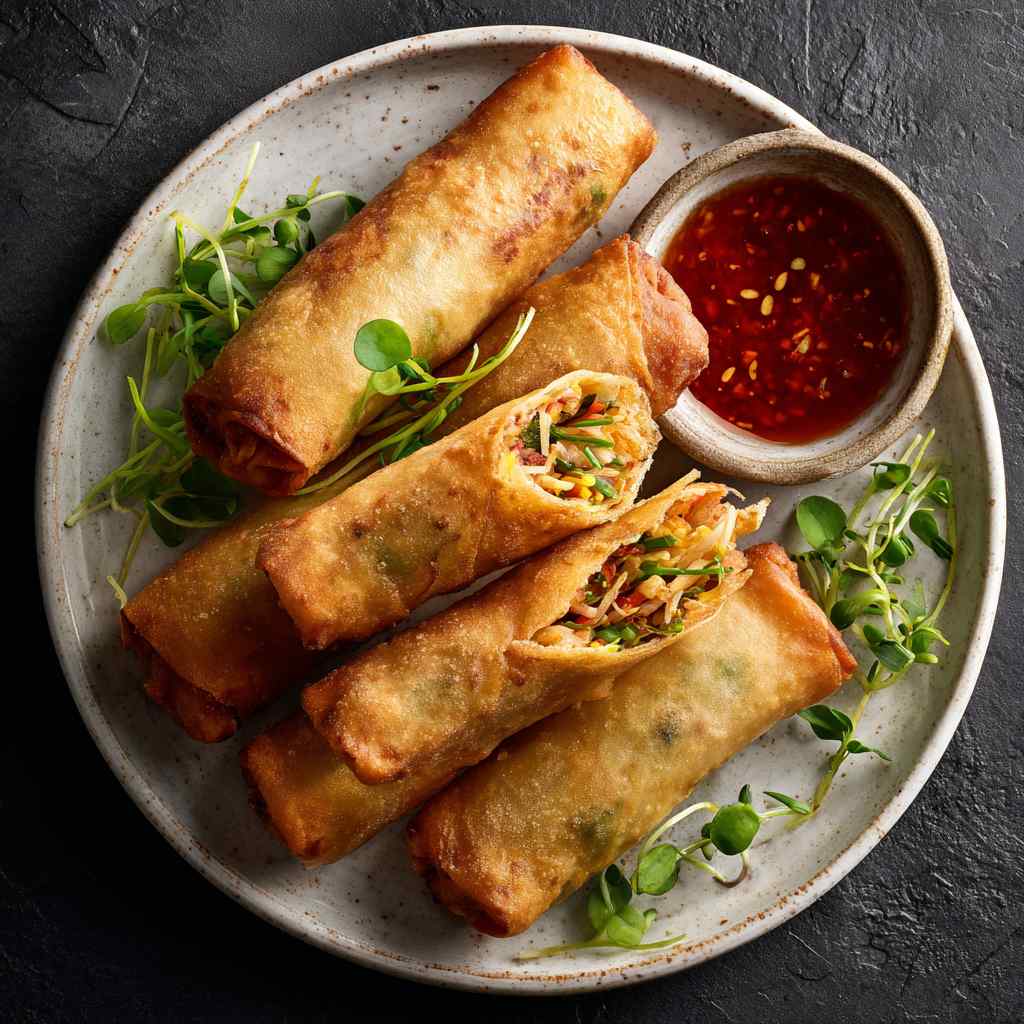 Veg Spring Rolls (5 pcs)