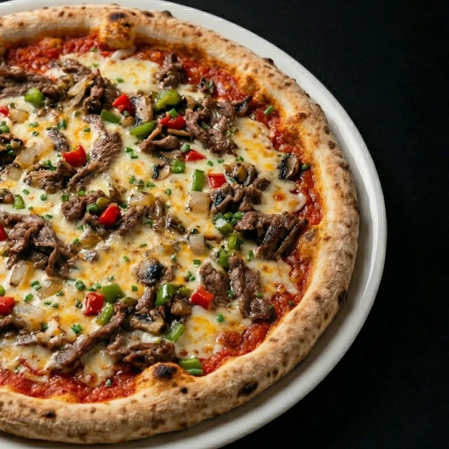 Steak Pizza