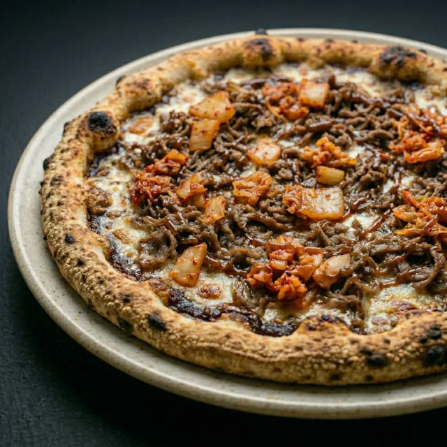 Korean Bulgogi Pizza