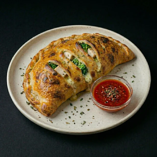 Chicken Broccoli Calzone