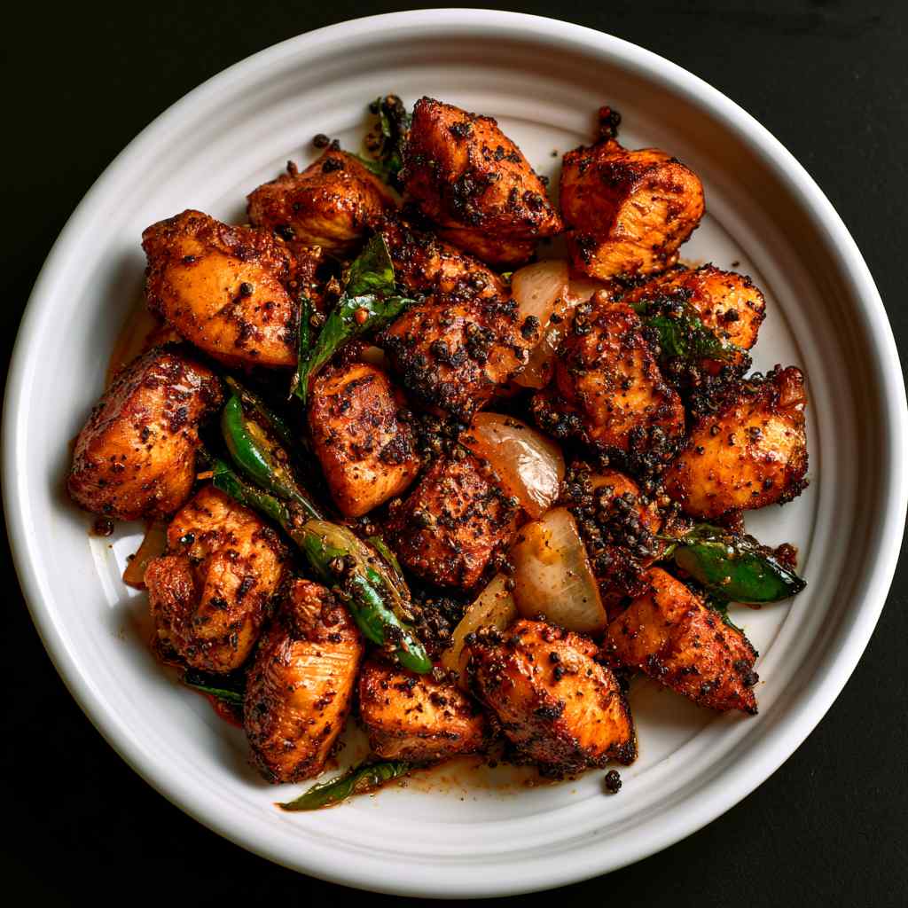 Pepper Chicken Dry