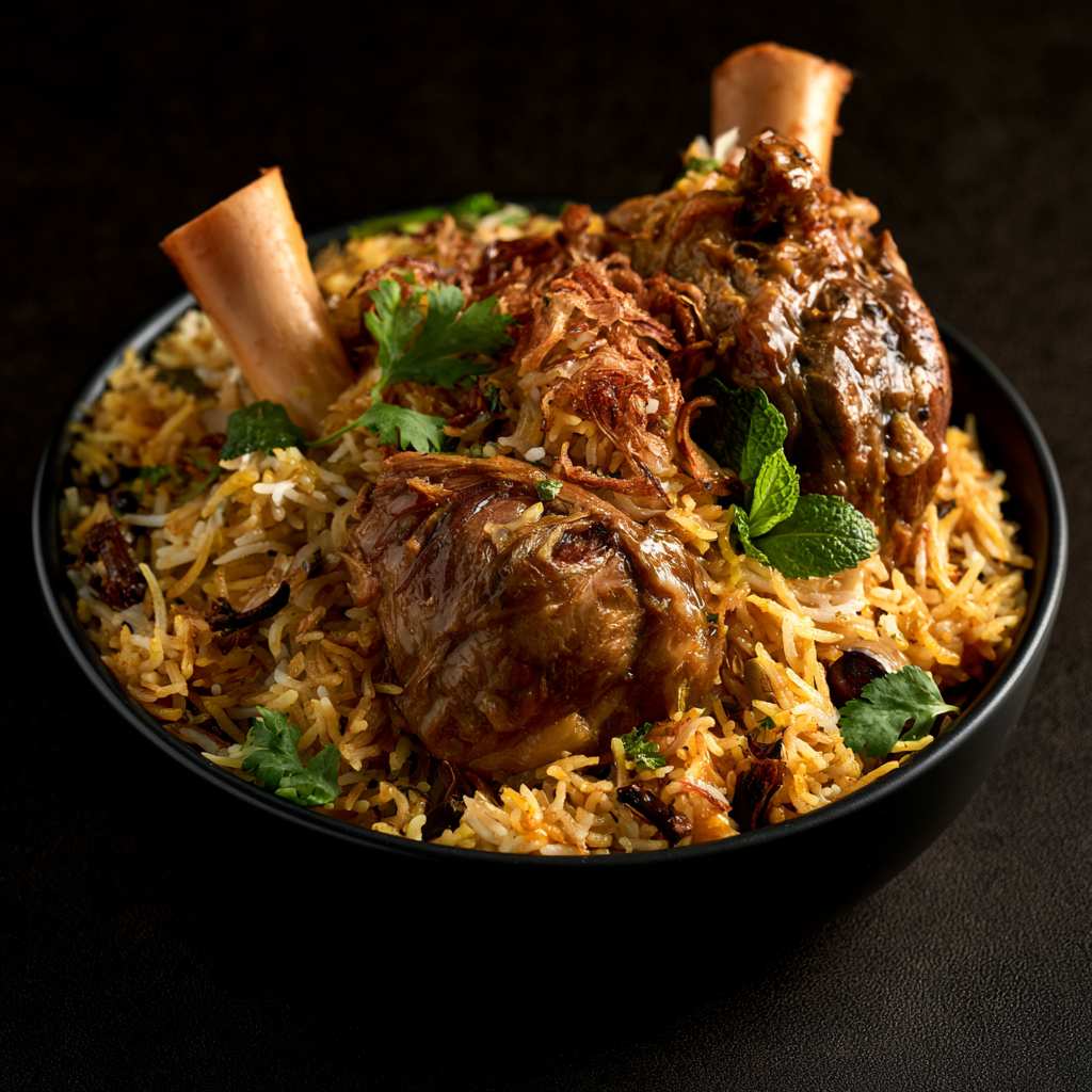 Mutton Thalapakati Biryani