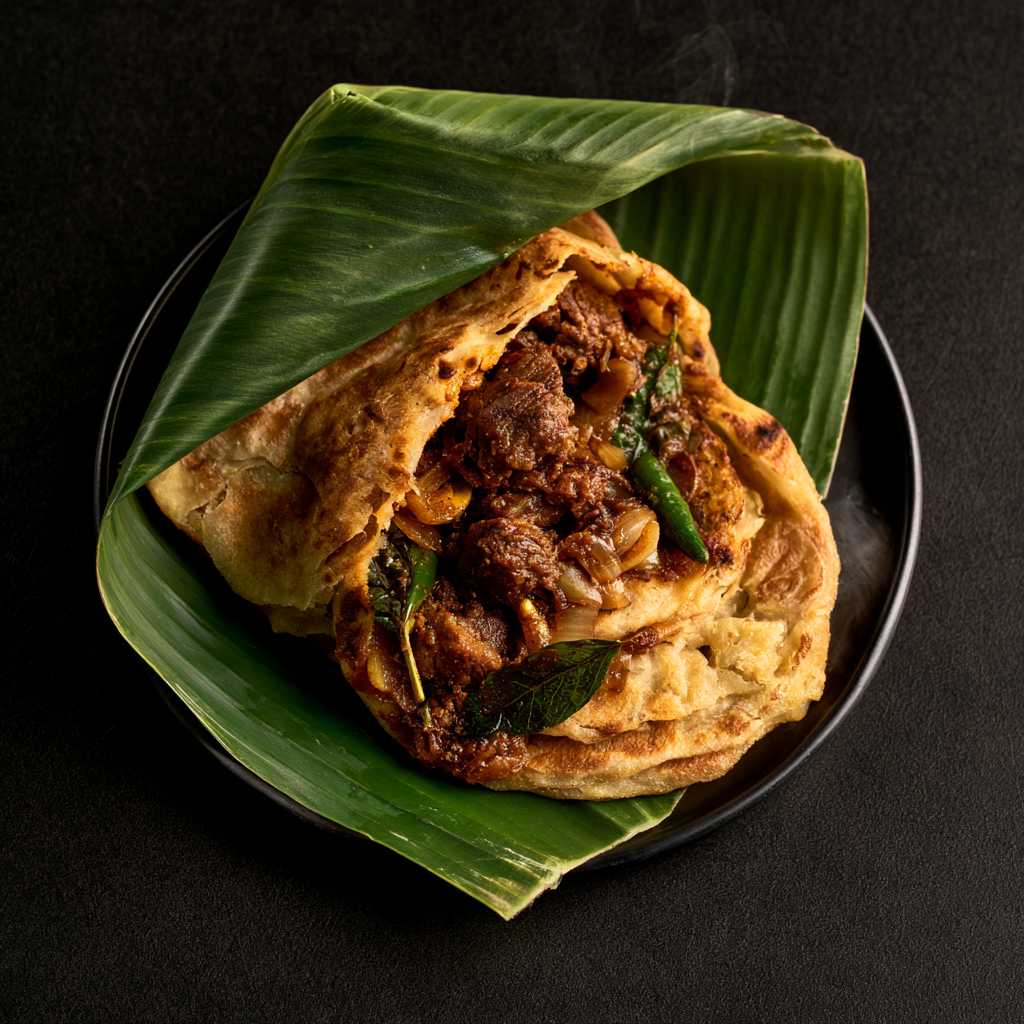 Mutton Kizhi Parotta