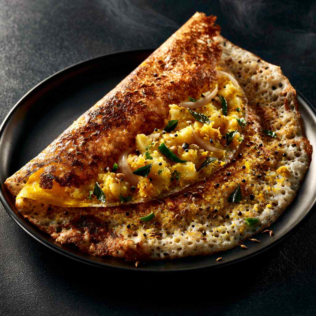 Rava Masala Dosa