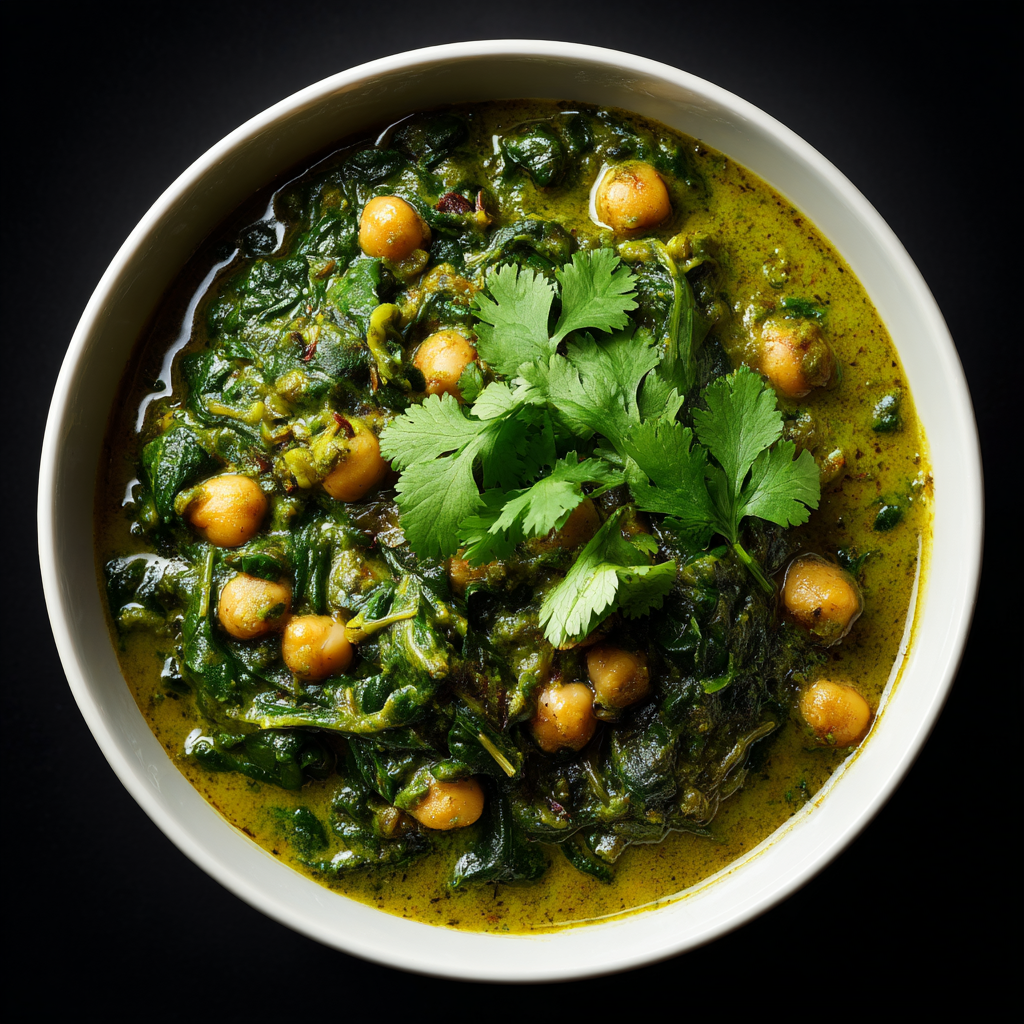 Saag Channa Curry