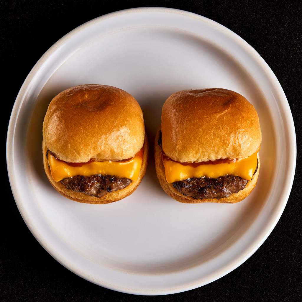 Kids Cheeseburger Sliders (2)