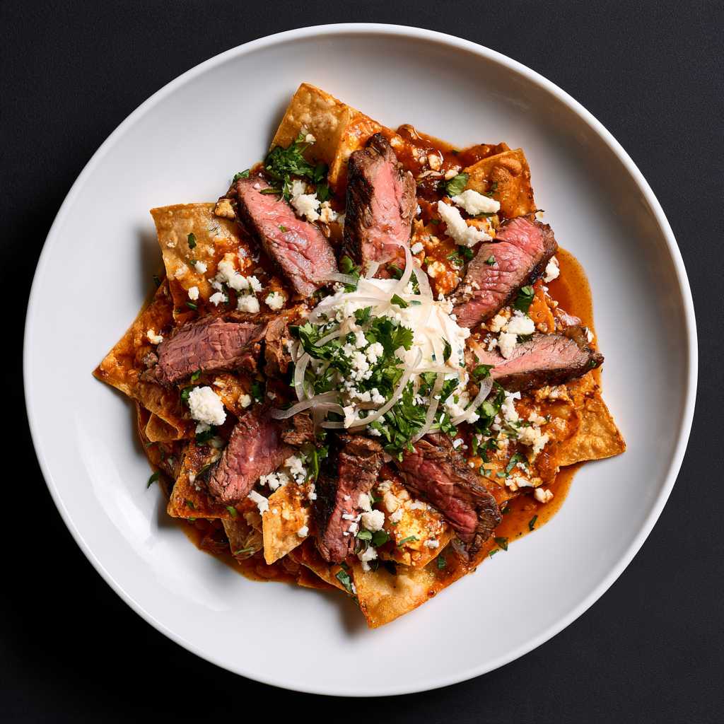 Steak Chilaquiles