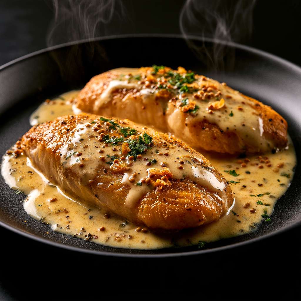Creamy Burnt Garlic