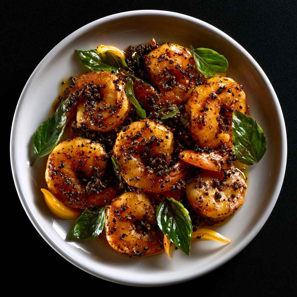 Shrimp Pepper Fry