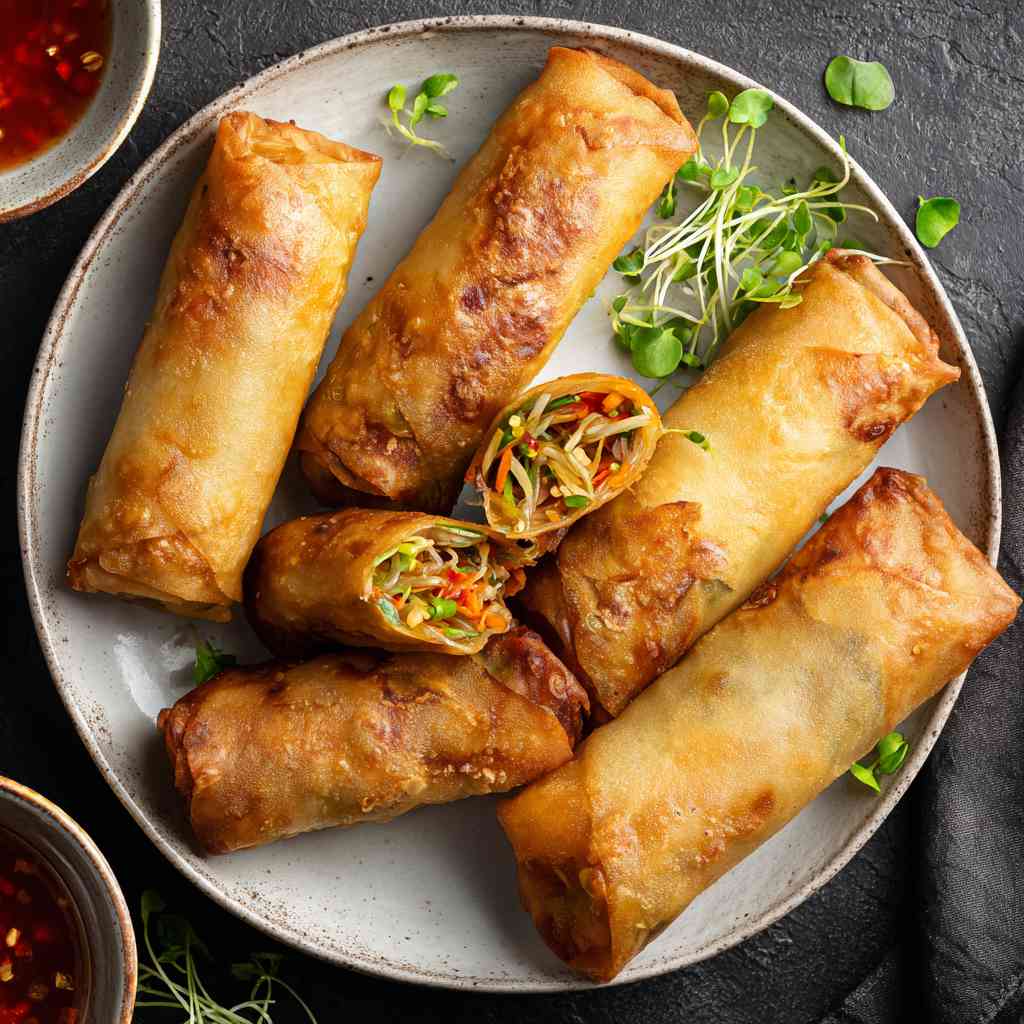Veg Spring Rolls (3)