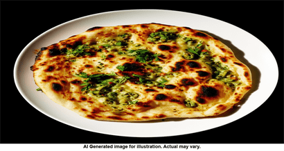 Molten Jalapeno Masala Naan