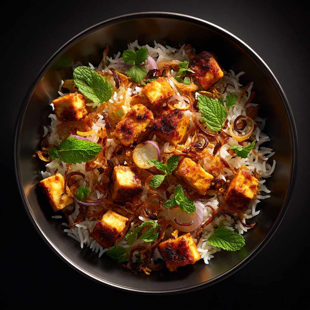 Paneer Dum Biryani
