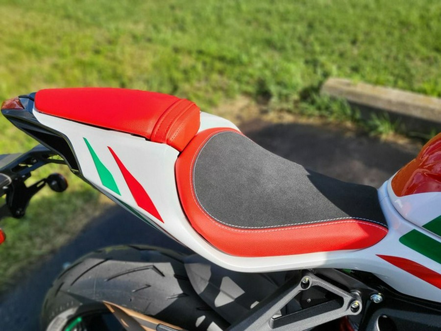 2022 MV Agusta F3 800 RC Pearl White/Ago Red/Emerald Green