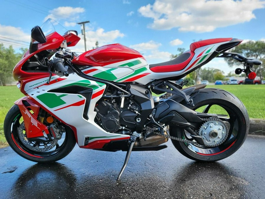 2022 MV Agusta F3 800 RC Pearl White/Ago Red/Emerald Green