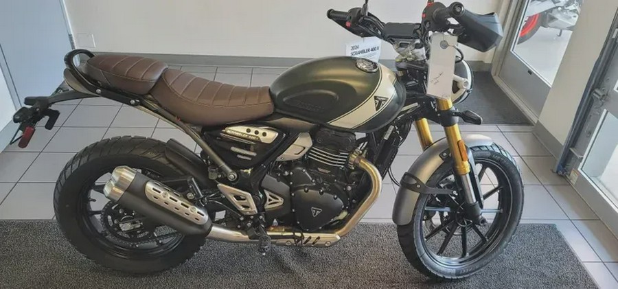 2024 Triumph Scrambler 400 X