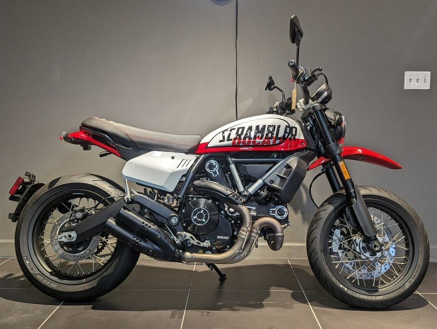 2023 Ducati Scrambler Urban Motard Star White Silk and Ducati GP ’19 Red