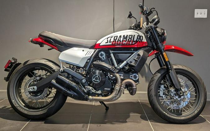 2023 Ducati Scrambler Urban Motard Star White Silk and Ducati GP ’19 Red