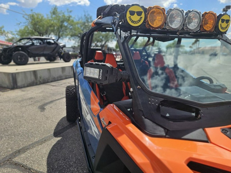 2025 Polaris RZR Pro S 4 Ultimate Orange Burst Zenith Blue