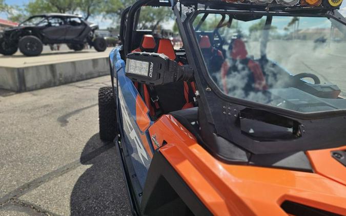 2025 Polaris RZR Pro S 4 Ultimate Orange Burst Zenith Blue
