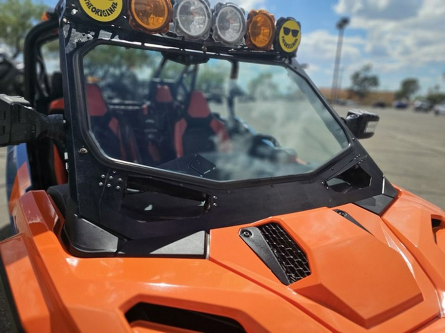 2025 Polaris RZR Pro S 4 Ultimate Orange Burst Zenith Blue