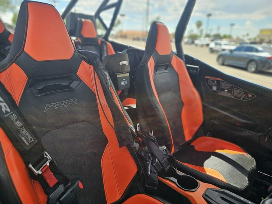 2025 Polaris RZR Pro S 4 Ultimate Orange Burst Zenith Blue
