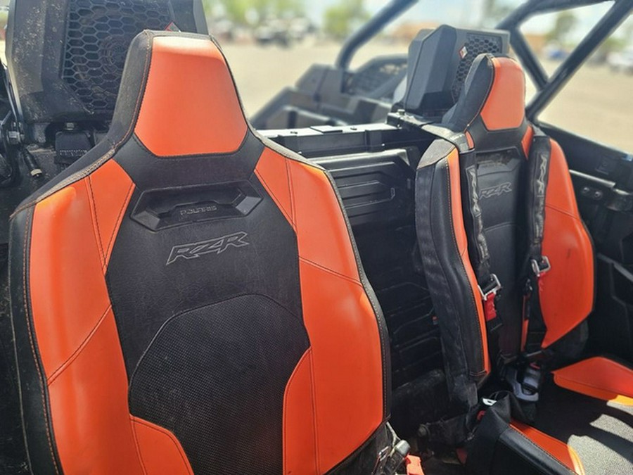 2025 Polaris RZR Pro S 4 Ultimate Orange Burst Zenith Blue