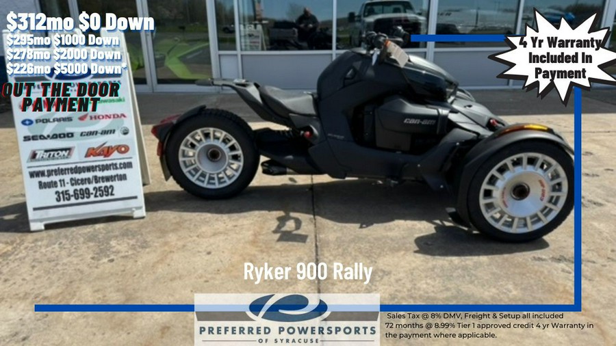 2024 Can-Am Ryker 900 Rally