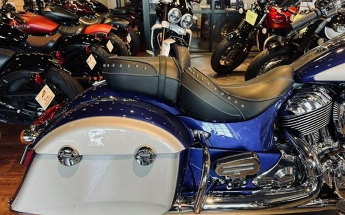 2023 Indian Motorcycle® Springfield® Spirit Blue Metallic / Silver Quartz Metallic