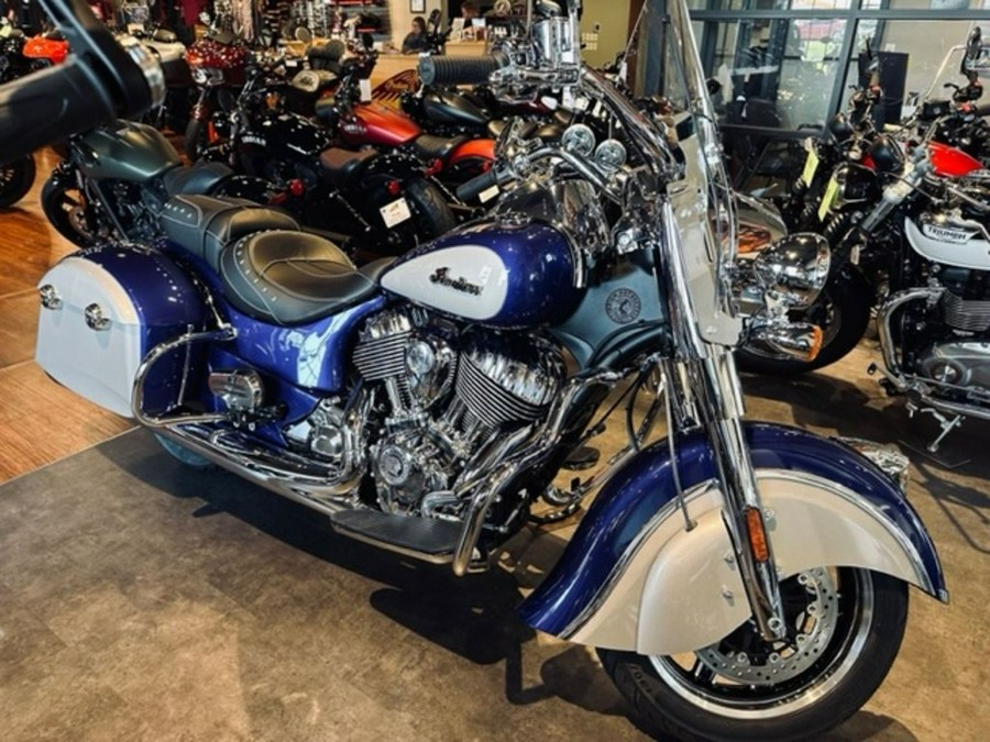2023 Indian Motorcycle® Springfield® Spirit Blue Metallic / Silver Quartz Metallic