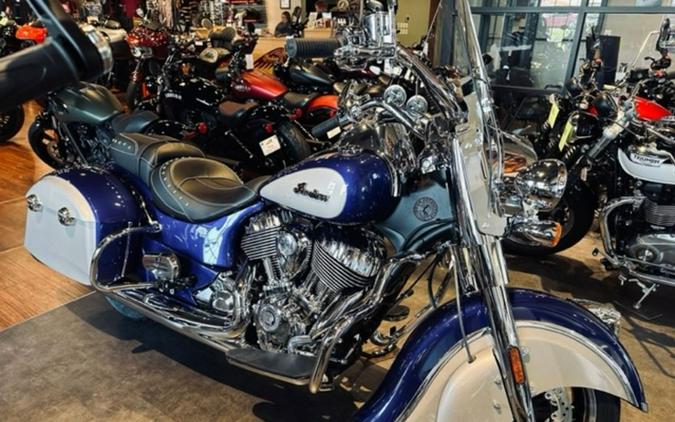 2023 Indian Motorcycle® Springfield® Spirit Blue Metallic / Silver Quartz Metallic