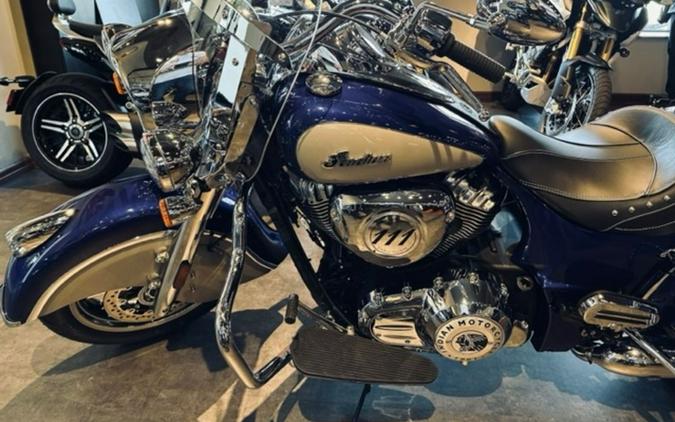 2023 Indian Motorcycle® Springfield® Spirit Blue Metallic / Silver Quartz Metallic