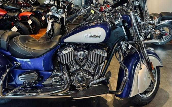 2023 Indian Motorcycle® Springfield® Spirit Blue Metallic / Silver Quartz Metallic