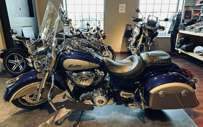 2023 Indian Motorcycle® Springfield® Spirit Blue Metallic / Silver Quartz Metallic