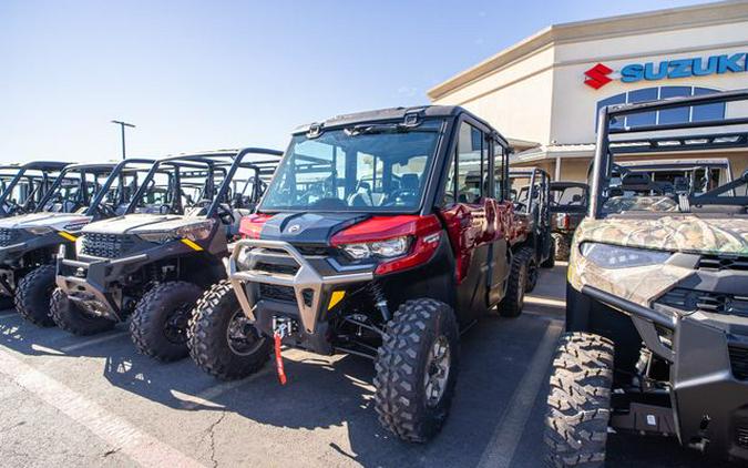 New 2024 CAN-AM DEFENDER MAX LIMITED HD10 FIERY RED