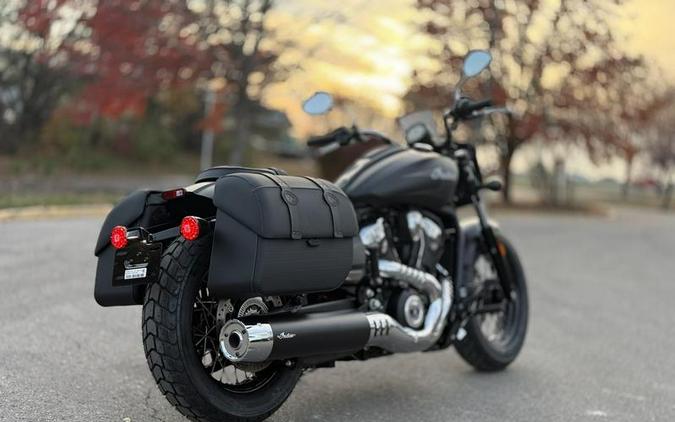 2025 Indian Motorcycle® Super Scout® Black Smoke with Graphics