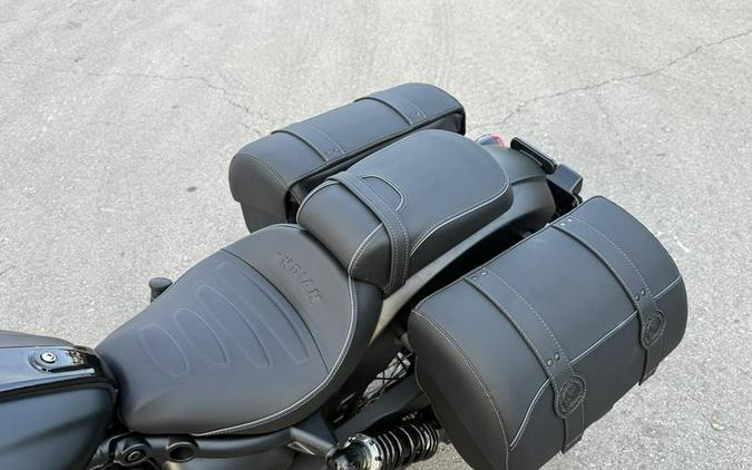 2025 Indian Motorcycle® Super Scout® Black Smoke with Graphics