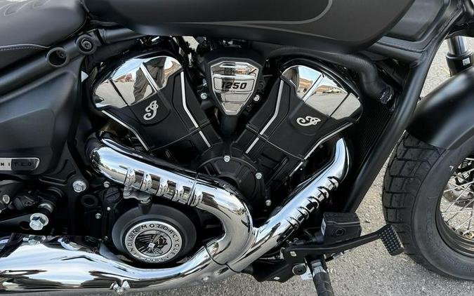 2025 Indian Motorcycle® Super Scout® Black Smoke with Graphics