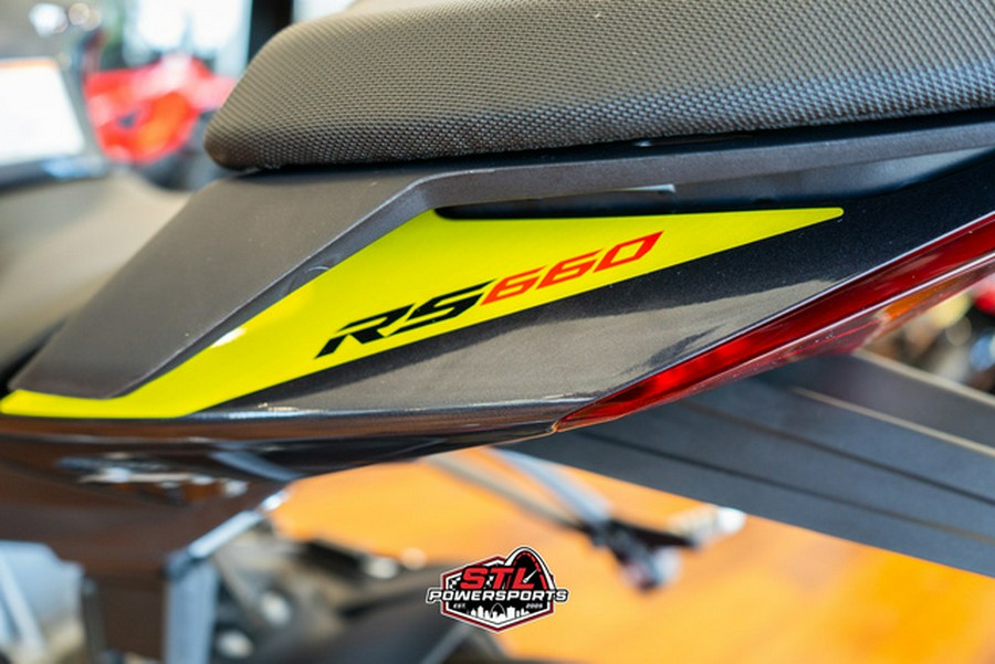 2026 Aprilia RS 660 - VENOM YELLOW