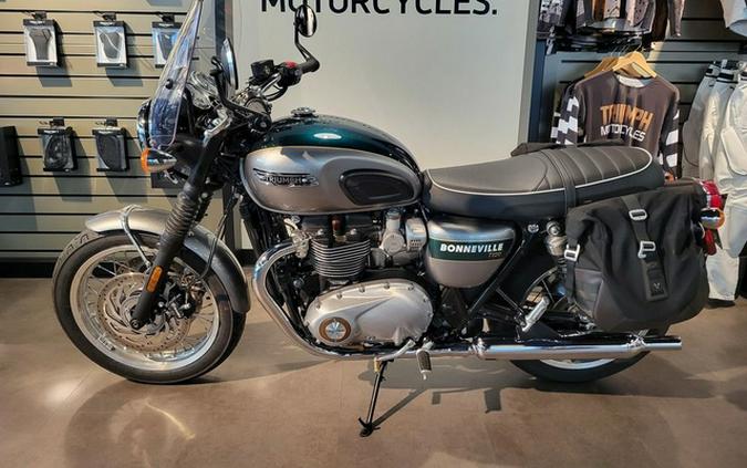 2022 Triumph Bonneville T120 Gold Line Silver Ice / Competition Gold Line