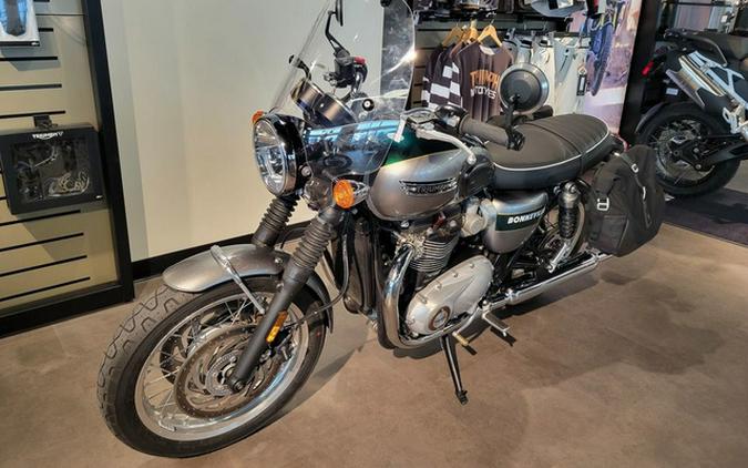 2022 Triumph Bonneville T120 Gold Line Silver Ice / Competition Gold Line