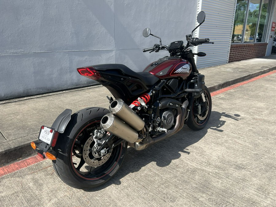 2022 Indian Motorcycle® FTR S Maroon Metallic