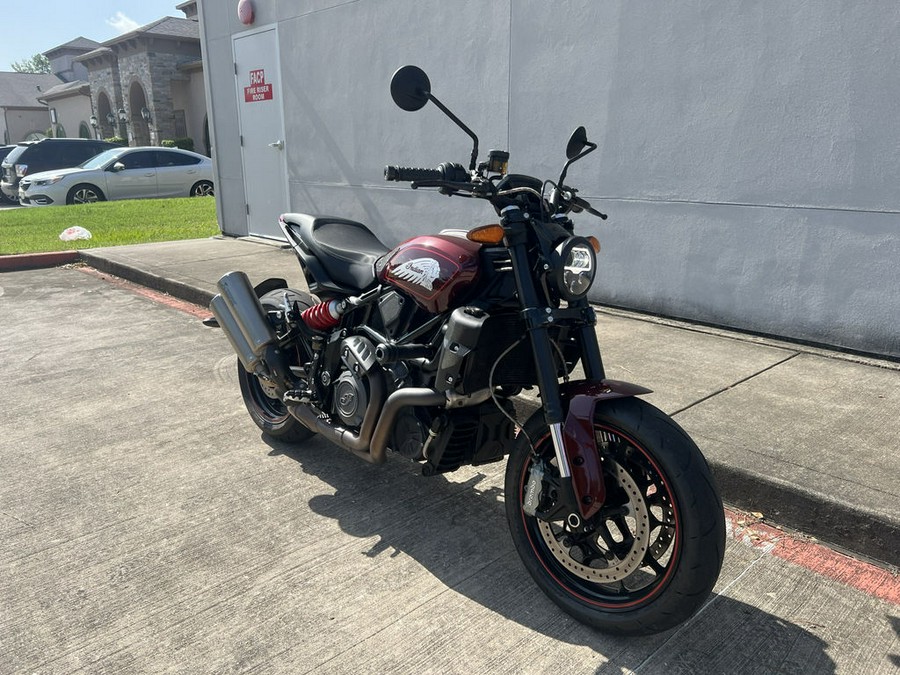 2022 Indian Motorcycle® FTR S Maroon Metallic