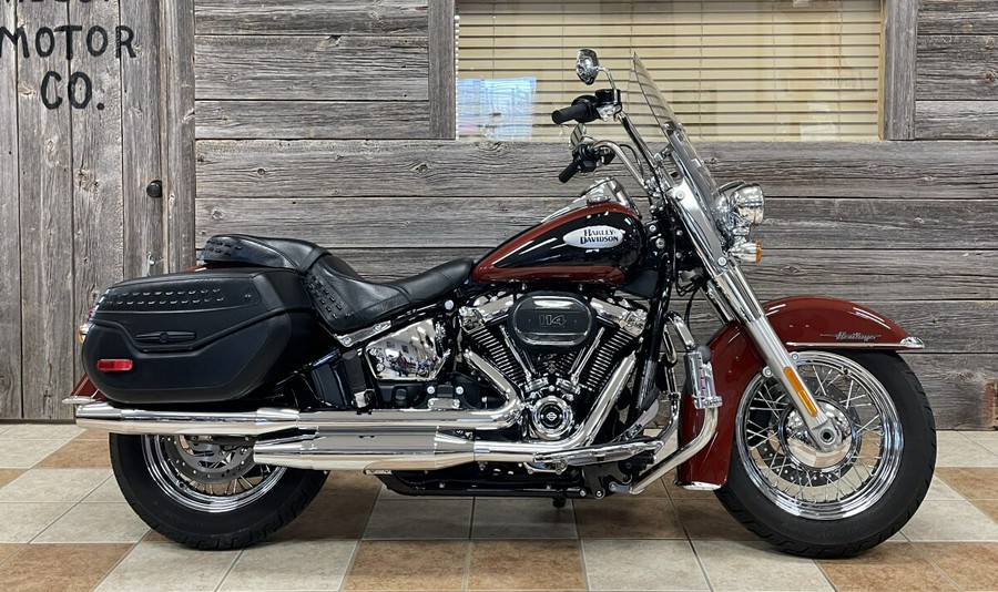 2024 Harley-Davidson Heritage Classic Red Rock / Vivid Black