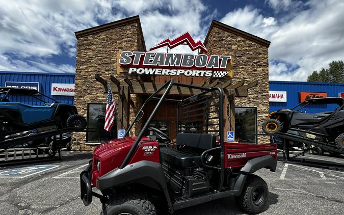 2026 Kawasaki MULE 4010 4X4 Dark Royal Red - KU3275