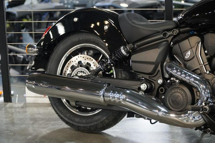 2025 Indian Motorcycle® Scout® Sixty Classic Black Metallic