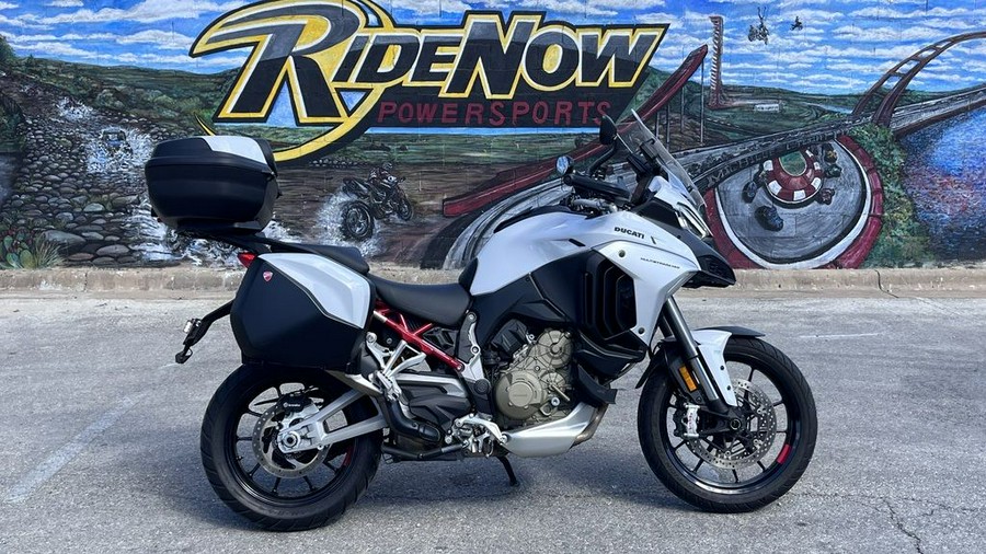 2023 Ducati Multistrada V4 Rally Brushed Aluminum & Matte Black