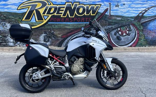 2023 Ducati Multistrada V4 Rally Brushed Aluminum & Matte Black