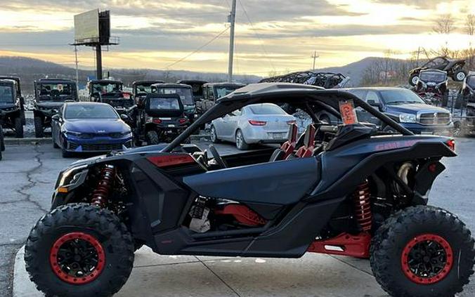 2026 Can-Am® Maverick X3 X ds Turbo RR Dusty Navy_4.5 in